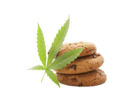 weed cannabis lead and cookies